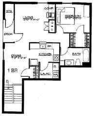 1BR/1BA - 1 to 2 bedrooms Contact for Rates - Putnam Square Apartments in Athens, Ohio