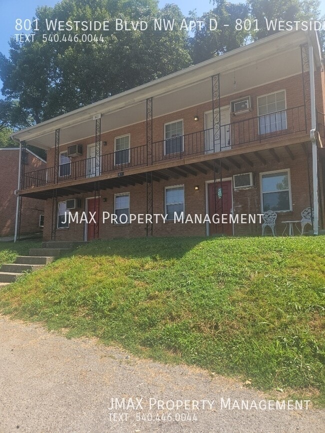 801 Westside Blvd NW, Unit D in Roanoke, VA - Building Photo - Building Photo