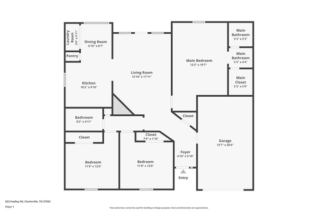 823 Hadley Rd in Clarksville, TN - Building Photo - Building Photo