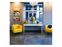 Blue Dot Place Lobby - Blue Dot Place Apartments in Colorado Springs, Colorado