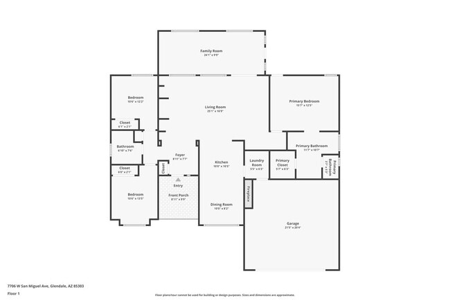 7706 W San Miguel Ave in Glendale, AZ - Foto de edificio - Building Photo