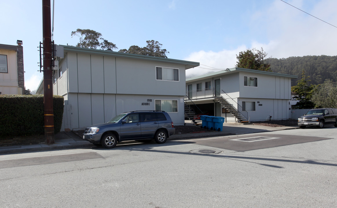 The Adobe Apartments in Pacifica, CA - Building Photo