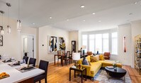 Berkeley Living and Dining Room - Hancock Estates Apartments in Boston, Massachusetts