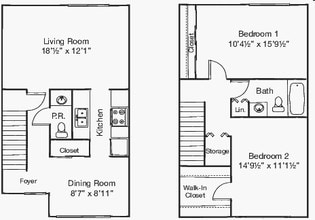 Calumet in Detroit, MI - Foto de edificio - Floor Plan