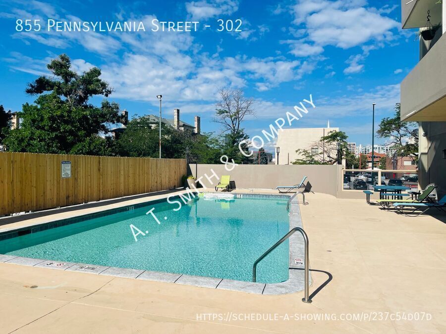 855 Pennsylvania St in Denver, CO - Building Photo