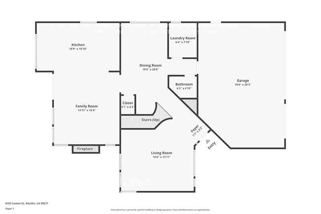 6102 Cameo Dr in Rocklin, CA - Foto de edificio - Building Photo