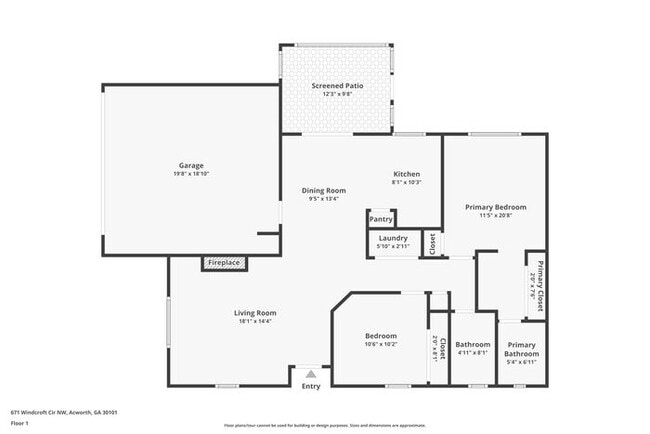 671 Windcroft Cir NW in Acworth, GA - Building Photo - Building Photo