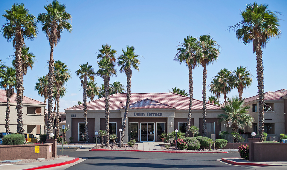 Palm Terrace Apartments in Chandler, AZ - Building Photo