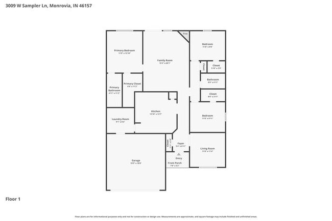 3009 W Sampler St in Monrovia, IN - Building Photo - Building Photo