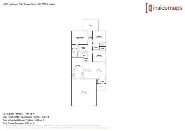 11133 NW 5th Terrace in Yukon, OK - Building Photo - Building Photo