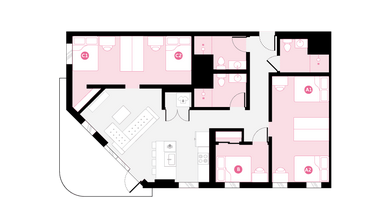 Hub LA Coliseum in Los Angeles, CA - Building Photo - Floor Plan