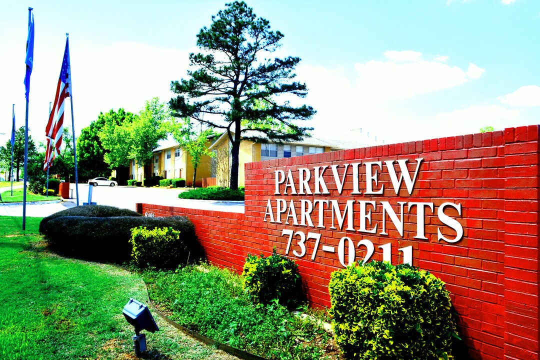 Parkview Apartments in Midwest City, OK - Foto de edificio