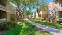 Buildings and Landscaping - Ridgewood Village Apartamentos in San Diego, California