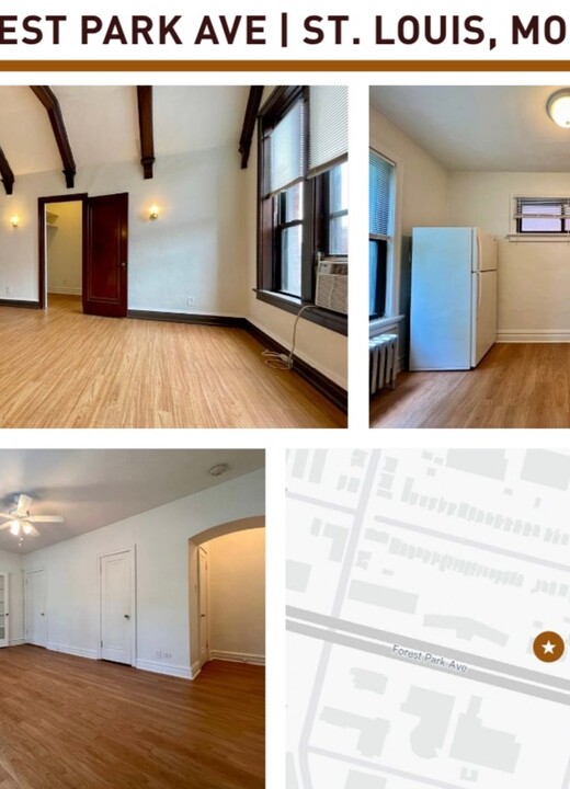 4417 Forest Park Ave in St. Louis, MO - Foto de edificio