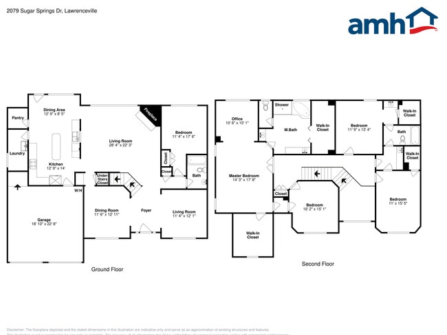2079 Sugar Springs Dr in Lawrenceville, GA - Foto de edificio - Building Photo