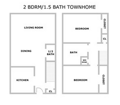 Pikeville Townhouses in Pikeville, TN - Building Photo - Floor Plan