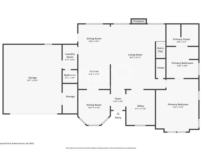 1436 W Plymouth St in Broken Arrow, OK - Foto de edificio - Building Photo