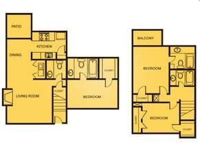 Brazos Place Condominiums in Waco, TX - Foto de edificio - Floor Plan