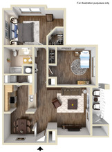 Oak Park Village in Boise, ID - Foto de edificio - Floor Plan