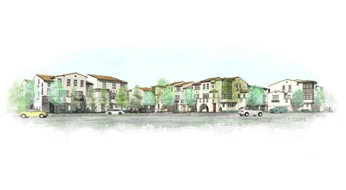 Emerson Townhomes in Santa Clara, CA - Building Photo