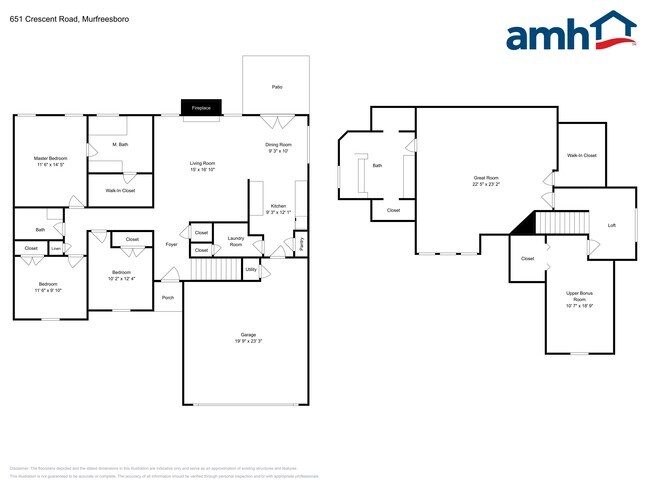 651 Crescent Rd in Murfreesboro, TN - Foto de edificio - Building Photo