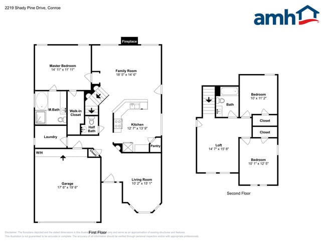 2219 Shady Pine Dr in Conroe, TX - Foto de edificio - Building Photo
