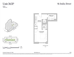 18 India St in Brooklyn, NY - Foto de edificio - Floor Plan