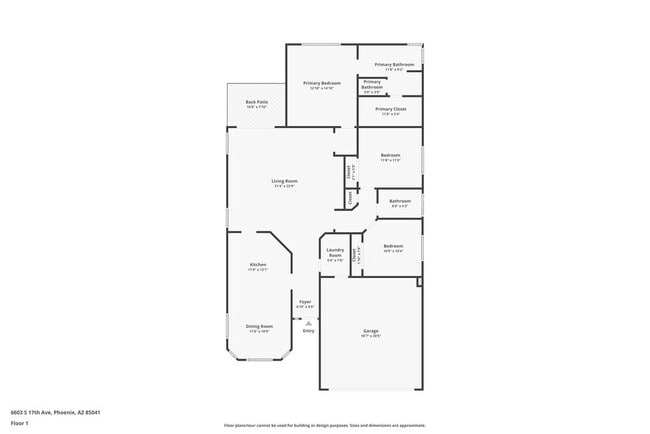 6603 S 17th Ave in Phoenix, AZ - Building Photo - Building Photo