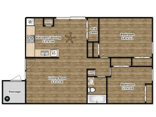 3608 Major St-Unit -A in Bryan, TX - Building Photo - Building Photo