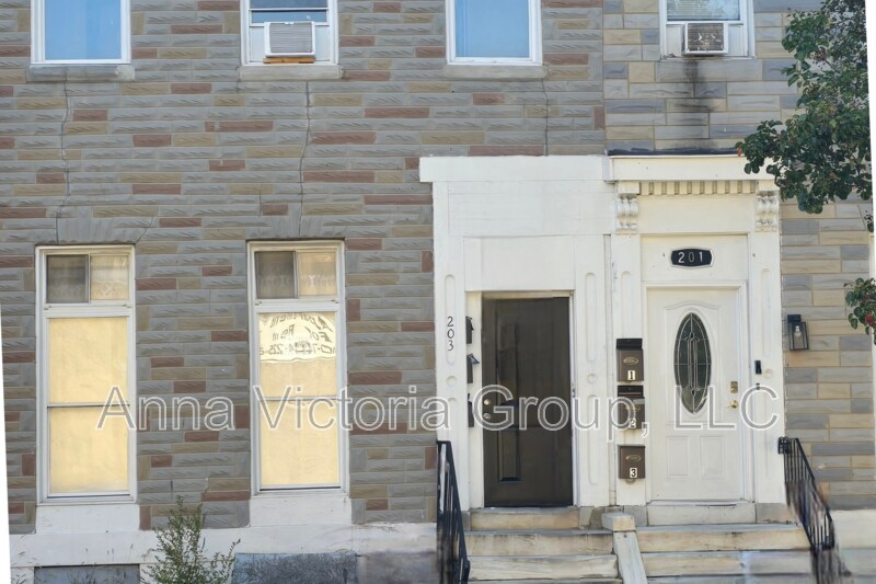 203 N Carey St in Baltimore, MD - Building Photo