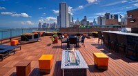 Seasonal Rooftop Deck & Fire Pit - 1350 North Lake Shore Dr. Apartments in Chicago, Illinois