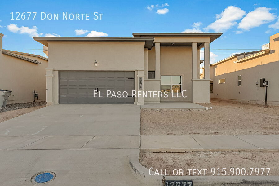 12677 Don Norte St in El Paso, TX - Building Photo