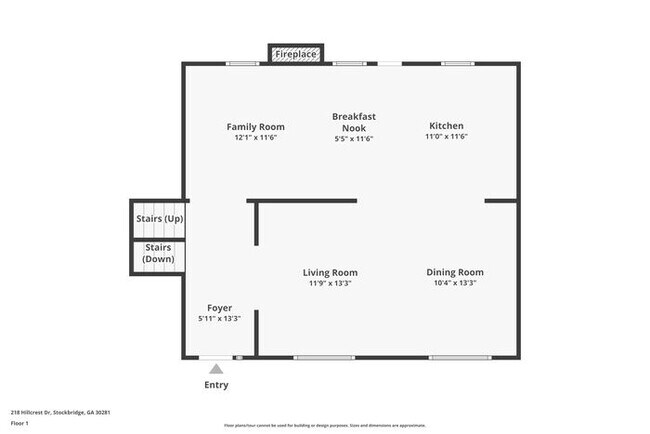 218 Hillcrest Dr in Stockbridge, GA - Foto de edificio - Building Photo