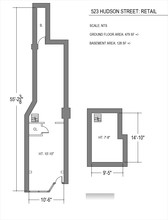 519-525 Hudson St in New York, NY - Building Photo - Floor Plan