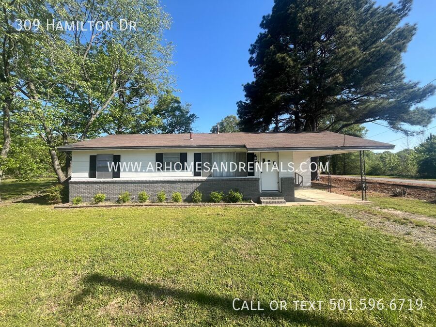 309 Hamilton Dr in Griffithville, AR - Foto de edificio