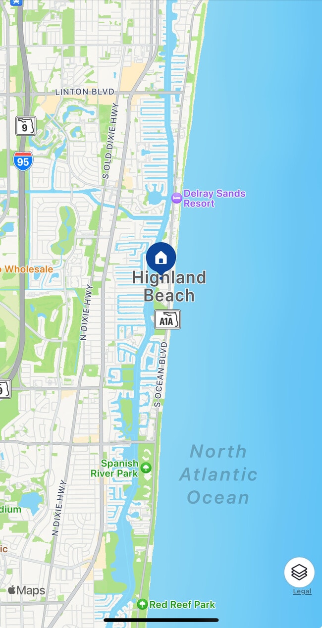 3594 S Ocean Blvd, Unit 406 in Highland Beach, FL - Foto de edificio - Building Photo