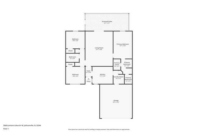 2668 Lantana Lakes Dr W in Jacksonville, FL - Building Photo - Building Photo
