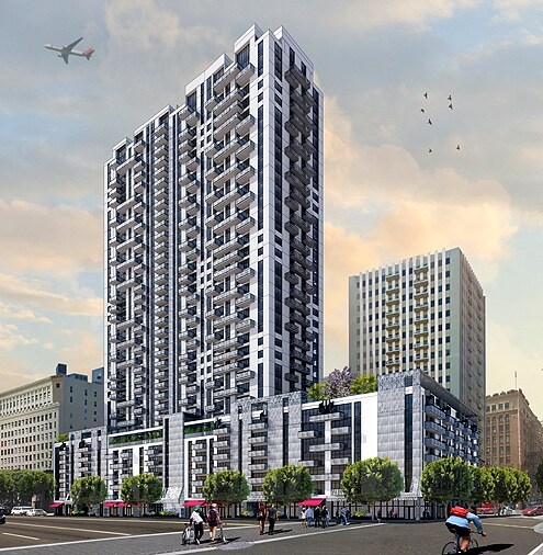 SB Omega in Los Angeles, CA - Foto de edificio