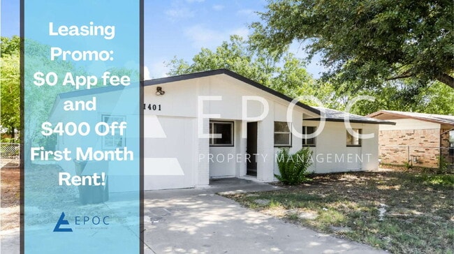 property at 1401 Duvall Dr