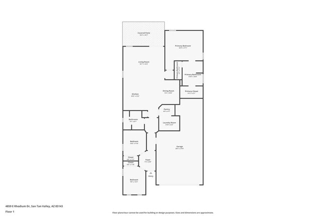 4859 E Rhodium Dr in San Tan Valley, AZ - Foto de edificio - Building Photo