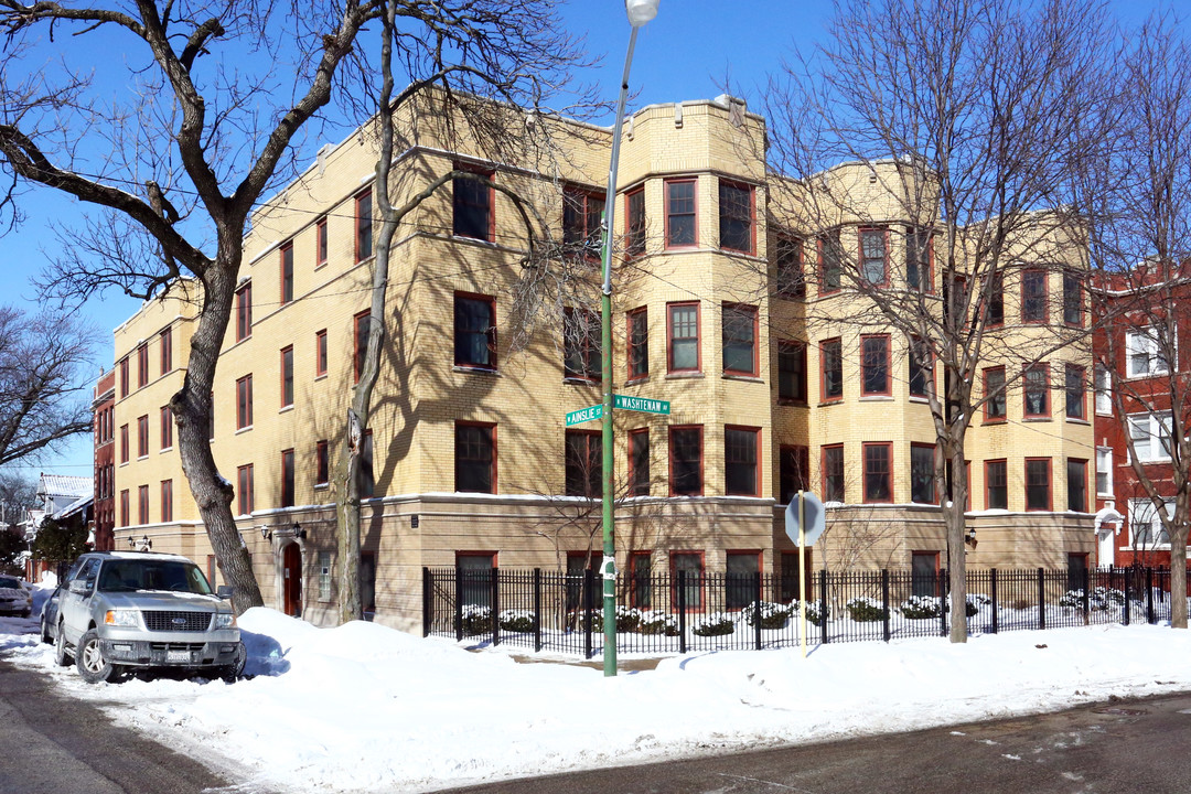 Ainslie & Washtenaw Apartments in Chicago, IL - Building Photo