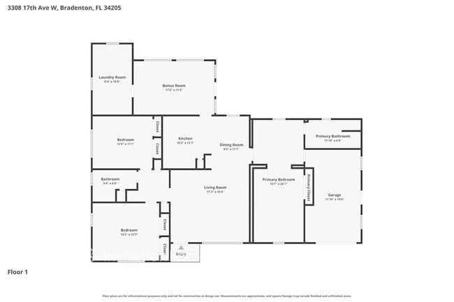 3308 17th Ave W in Bradenton, FL - Foto de edificio - Building Photo