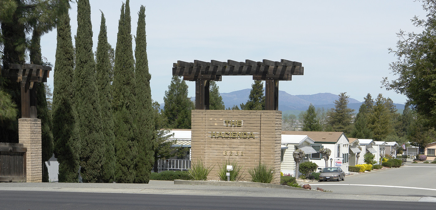 Hacienda Mobile Home Park in Pleasanton, CA - Building Photo