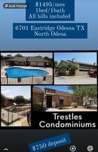6701 Eastridge Rd, Unit 1322 Trestles Condominium in Odessa, TX - Foto de edificio - Building Photo