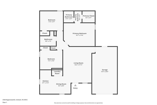 4104 Pepperwood Dr in Nashville, TN - Foto de edificio - Building Photo