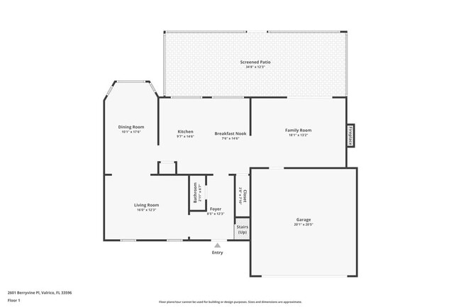 2601 Berryvine Pl in Valrico, FL - Foto de edificio - Building Photo