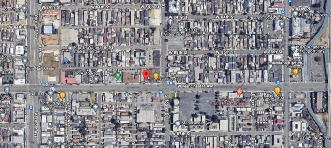 Manchester Senior Housing in Los Angeles, CA - Foto de edificio - Building Photo