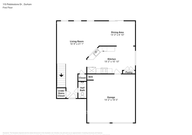 115 Pebblestone Dr in Durham, NC - Building Photo - Building Photo