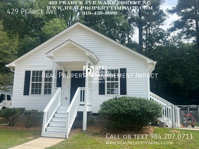 429 Pearce Ave in Wake Forest, NC - Building Photo - Building Photo