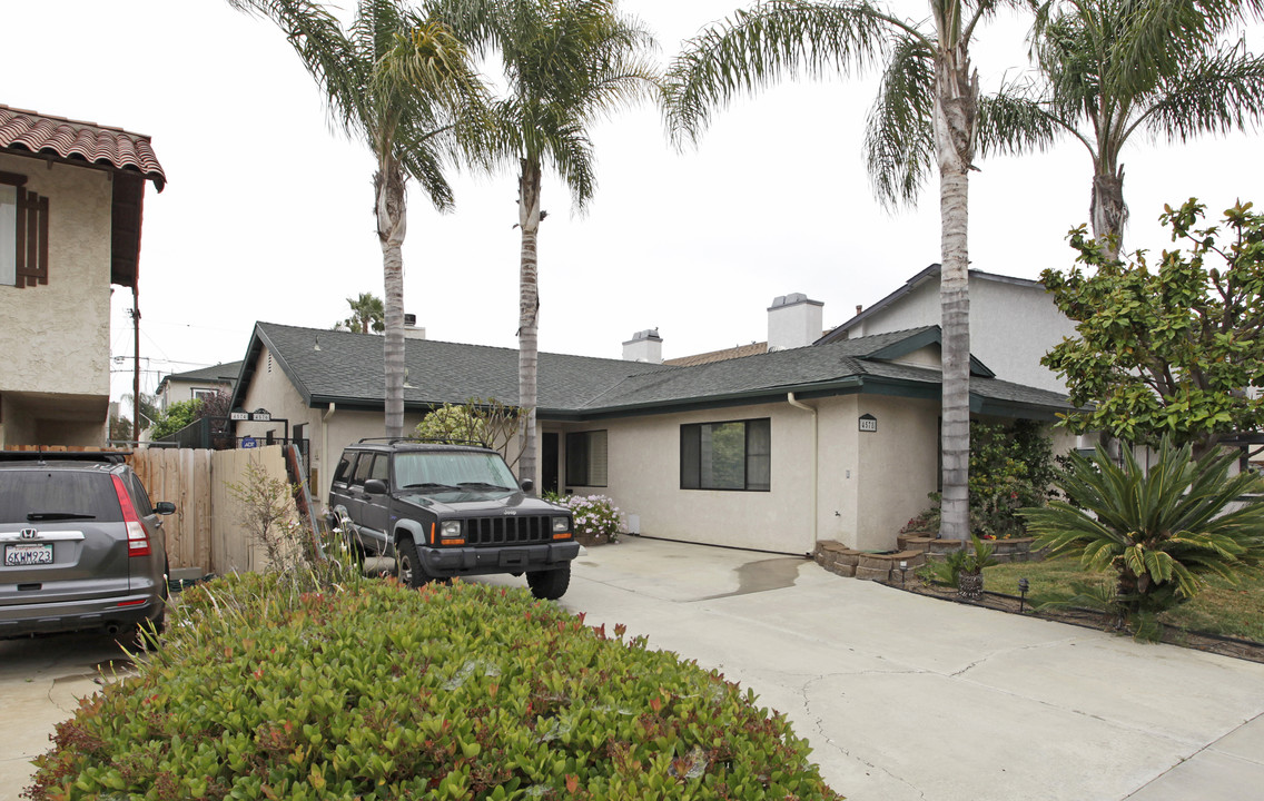 4574 Georgia St in San Diego, CA - Foto de edificio